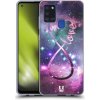 Pouzdro a kryt na mobilní telefon Samsung Pouzdro Head Case Samsung Galaxy A21s NEKONEČNÁ LÁSKA