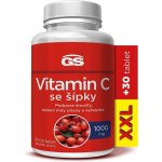 GS Vitamin C1000 se šípky 100+30 tablet – Zboží Mobilmania