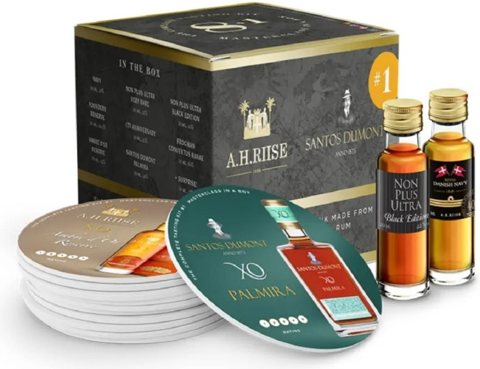 A.H.Riise Tasting Kit 2023 No.1Albert 41,1% 9 x 0,02 l (karton)