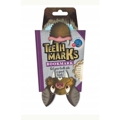 If Teeth Marks Bookmarks Zubatá záložka Netopýr 97 x 17 x 200 mm – Hledejceny.cz