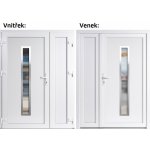 Soft Hana Inox Panel Plný Bílá/bílá 150 x 200 cm – Hledejceny.cz