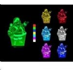 Sharks 3D LED lampa Santa Claus – Hledejceny.cz