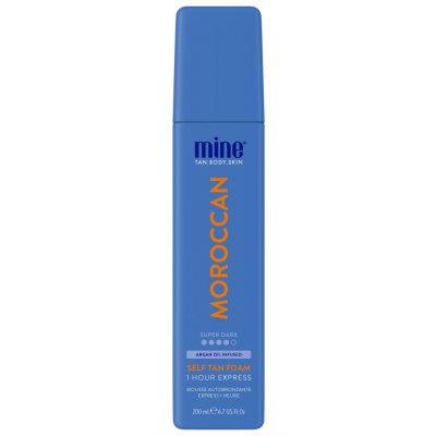 MineTan Samoopalovací pěna Moroccan Super Dark 200 ml – Hledejceny.cz