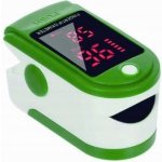 ISO Prstový pulzní oxymetr LCD - zelený, 14245 – Zboží Mobilmania