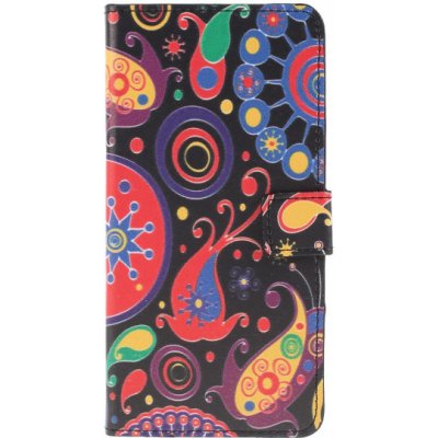 JustKing flipové abstraktní květy Huawei P30 Lite - barevné – Hledejceny.cz