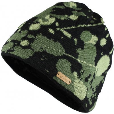 Bontis trojbarevná pánská zimní čepice olivová – Zboží Mobilmania