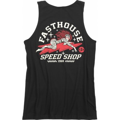 Fasthouse Eleanor Tank Black – Zboží Dáma