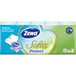 Zewa Softis Protect papírové kapesníčky 4-vrstvé 10 x 9 ks – Zboží Dáma