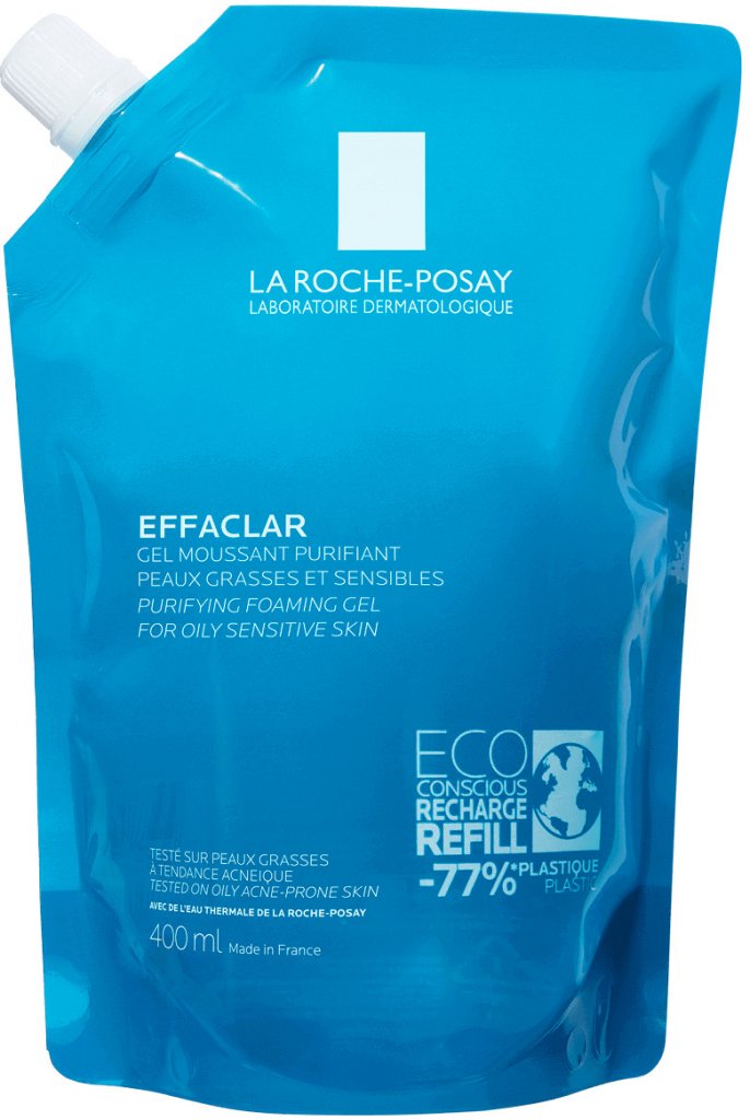 La Roche Posay Effaclar Eco Refill čisticí pěnící gel náhradní náplň 400 ml