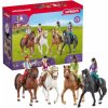 Figurka Schleich 72221 Jezdkyně na koni Hannah, Lisa, Sofia a Sarah