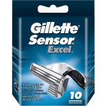 Gillette Sensor Excel 10 ks – Zboží Mobilmania