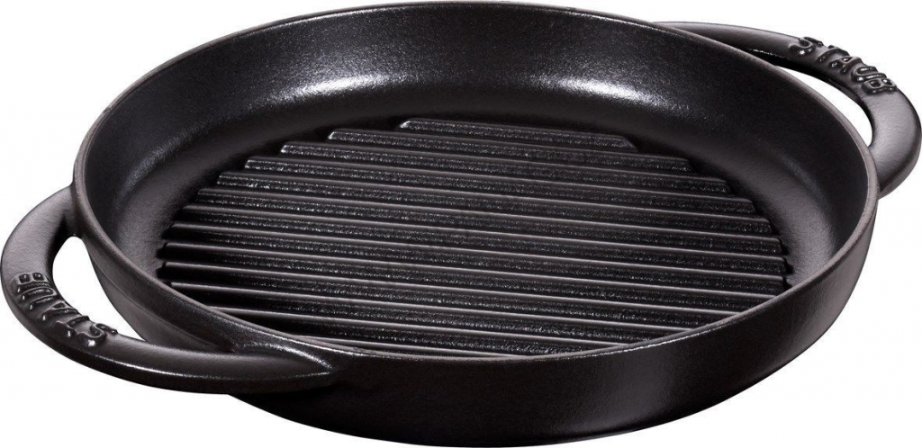 Staub Litinová grilovací kulatá 22 cm