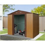 BestBerg ZDB-4D 4,1 m² červené dřevo / hnědá – Zboží Dáma