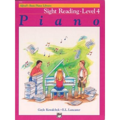Alfred's Basic Piano Library Sight Reading, Bk 4