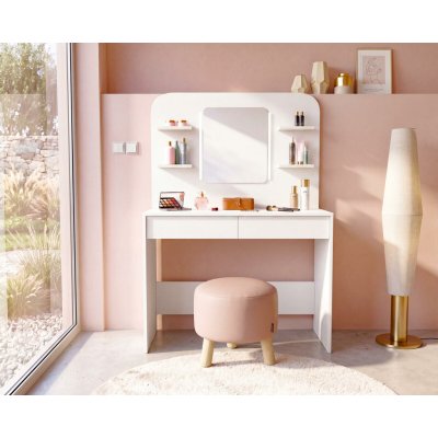 TRS-Spain Aldo toaletní stolek Secret white – Zbozi.Blesk.cz