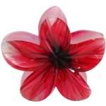 Skřipec na vlasy - "havajský květ" Barva: fialová – Zboží Dáma