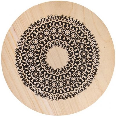 Dřevěná podložka pod hrnec MANDALA – Zboží Mobilmania