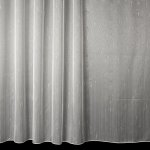 Českomoravská textilní žakárová záclona V344 s nopky, s olůvkem, bílá, výška 260cm (v metráži) – Zboží Mobilmania