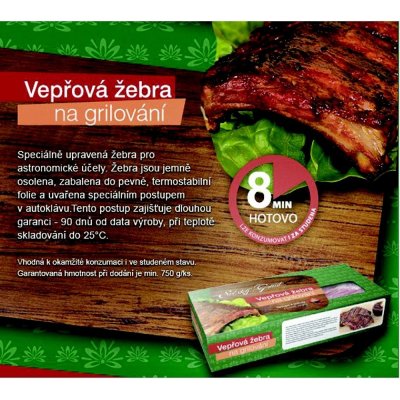 Texas grilovaná žebra CS 500 g