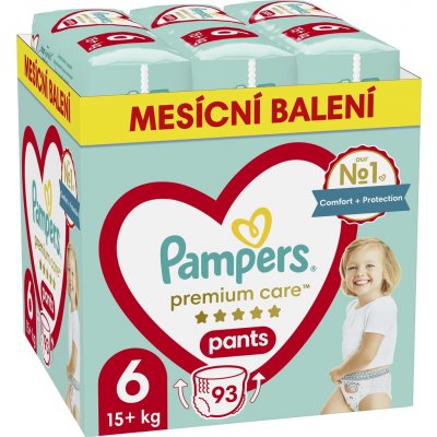 Pampers Premium Care Pants 6 93 ks – Sleviste.cz