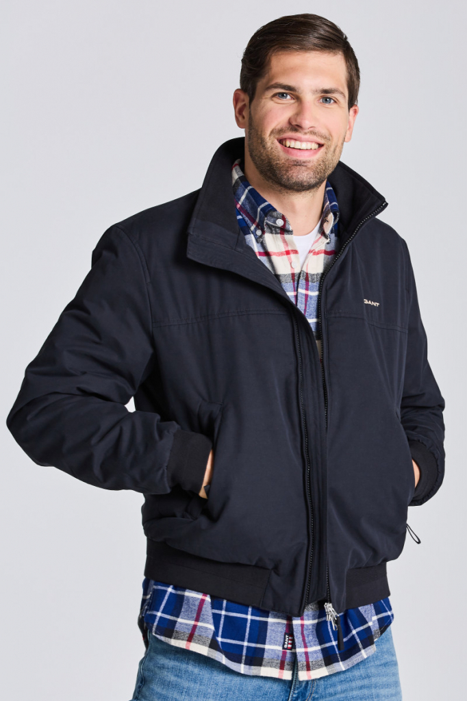 Gant D1. Hampshire Jacket černá