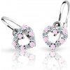 Náušnice Cutie Jewellery zlaté Jewellery C2157-B pink