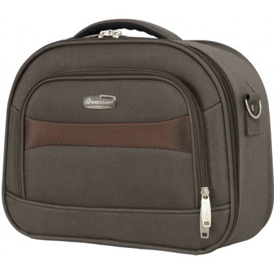Madisson 44835A Cestovní kosmetický kufřík 29x35x12 Hnědá – Hledejceny.cz