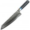 Kuchyňský nůž UG Grill Nůž Kiritsuke 20 cm Damašková ocel 67 černobílá G10