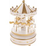 Dakls Kolotoč hrací natahovací s koníky GAS2417 18x11x11cm – Hledejceny.cz