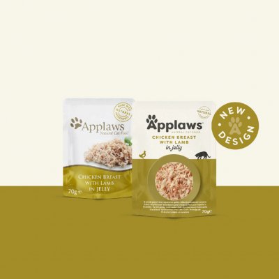 Applaws Cat kuře a jehně jelly 70 g – Sleviste.cz