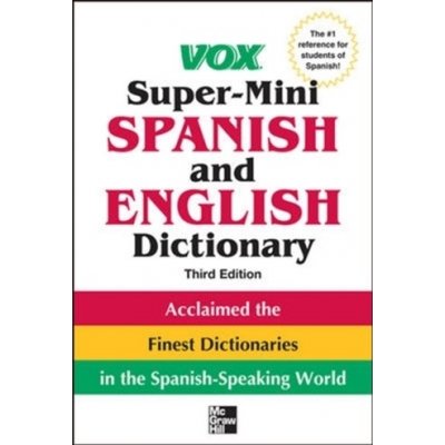 Vox Super-Mini Spanish and English Dictionary – Zboží Mobilmania