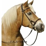 F.R.A. Uzdečka bezudidlová Sidepull Pariba hnědá – Zboží Dáma