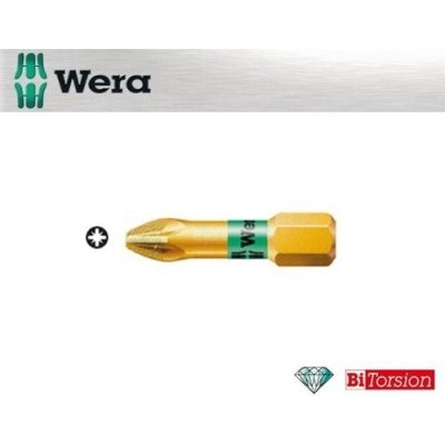bit Wera 855/1 BDC, 1/4 , 25mm, Bi-TORSION, PZ1 – Hledejceny.cz