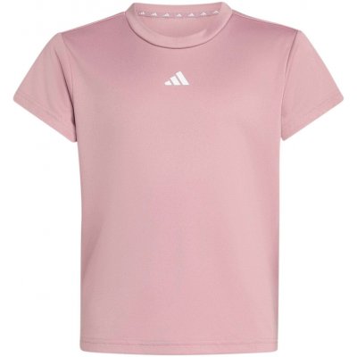 adidas JG TRAIN ESSENTIALS TEE Růžová,Bílá – Hledejceny.cz