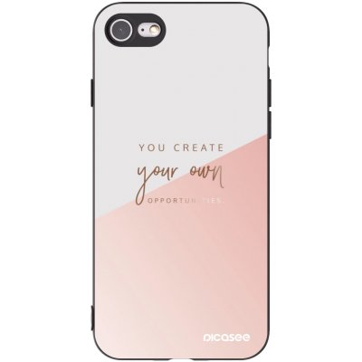 Picasee silikonový černý obal pro Apple iPhone SE 2020 - Vytvoř si svou vlastní příležitost – Zboží Živě