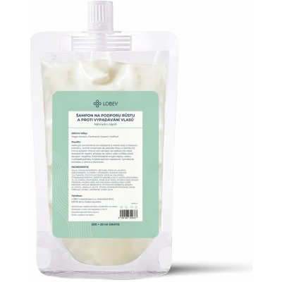 LOBEY® Classic Šampon na podporu růstu a proti vypadávání vlasů 200 ml – Zboží Mobilmania