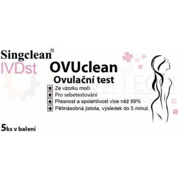 OVUCLEAN ovulační test proužky 5 ks