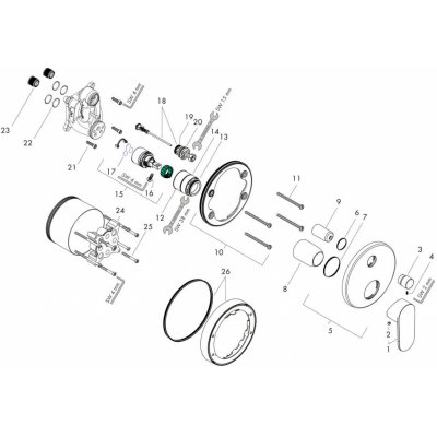Hansgrohe 71466670 – Hledejceny.cz