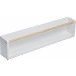 LA FACTORY Dětské police na knihy HEAD IN THE CLOUDS, bílá barva – Sleviste.cz