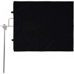 GlareOne černé pozadí Black Flag 75 x 90 cm – Sleviste.cz