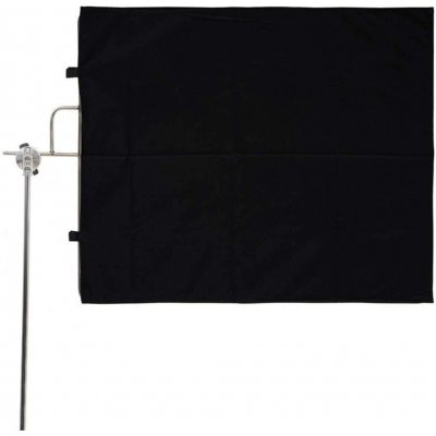 GlareOne černé pozadí Black Flag 75 x 90 cm – Sleviste.cz