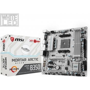 MSI B350M MORTAR ARCTIC