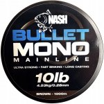 Kevin Nash Bullet Mono Brown 1000 m 0,28 mm – Zboží Mobilmania