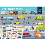 MiDeer Znovu použitelné samolepky Doprava – Zboží Dáma