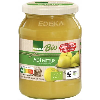 Edeka BIO Jablečné pyré 360 g – Zboží Dáma