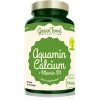 Vitamín a minerál Green food Aquamin Calcium + vitamin D3 60 kapslí