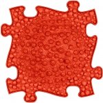 MUFFIK MFK-009-2-1-01 Ortopedická podložka Pobřeží tvrdé Červená – Sleviste.cz