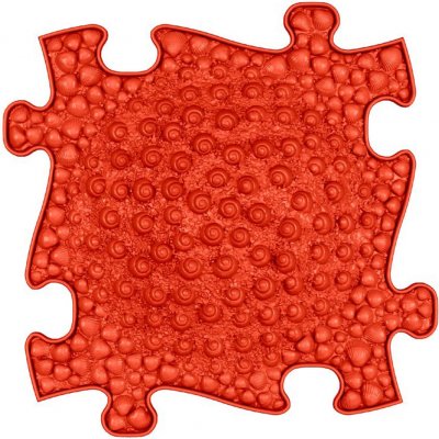 MUFFIK MFK-009-2-1-01 Ortopedická podložka Pobřeží tvrdé Červená – Sleviste.cz