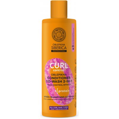 Natura Siberica Oblepikha Siberica O Curl Control Protein Conditioner Co-Wash 2-in-1 400 ml – Zboží Dáma