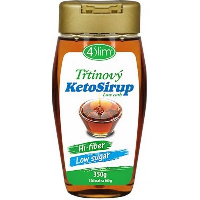 4Slim Třtinový Keto sirup 350 g – Zbozi.Blesk.cz